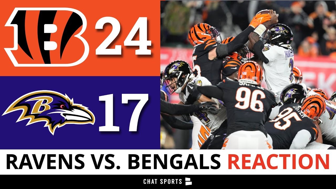 BALTIMORE RAVENS VS CINCINNATI BENGALS 