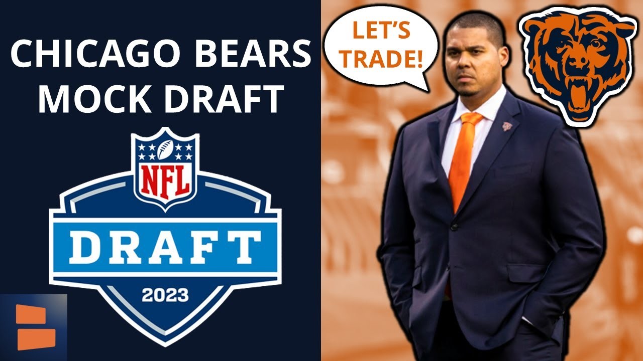 NFL mock draft 2023: The Bears trade down (twice!) and profit