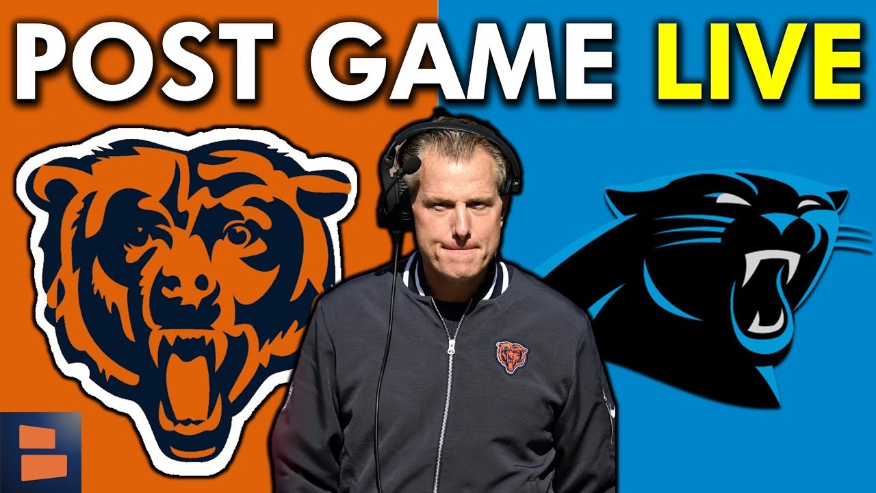 Chicago Bears vs. Carolina Panthers LIVE Post Game Show