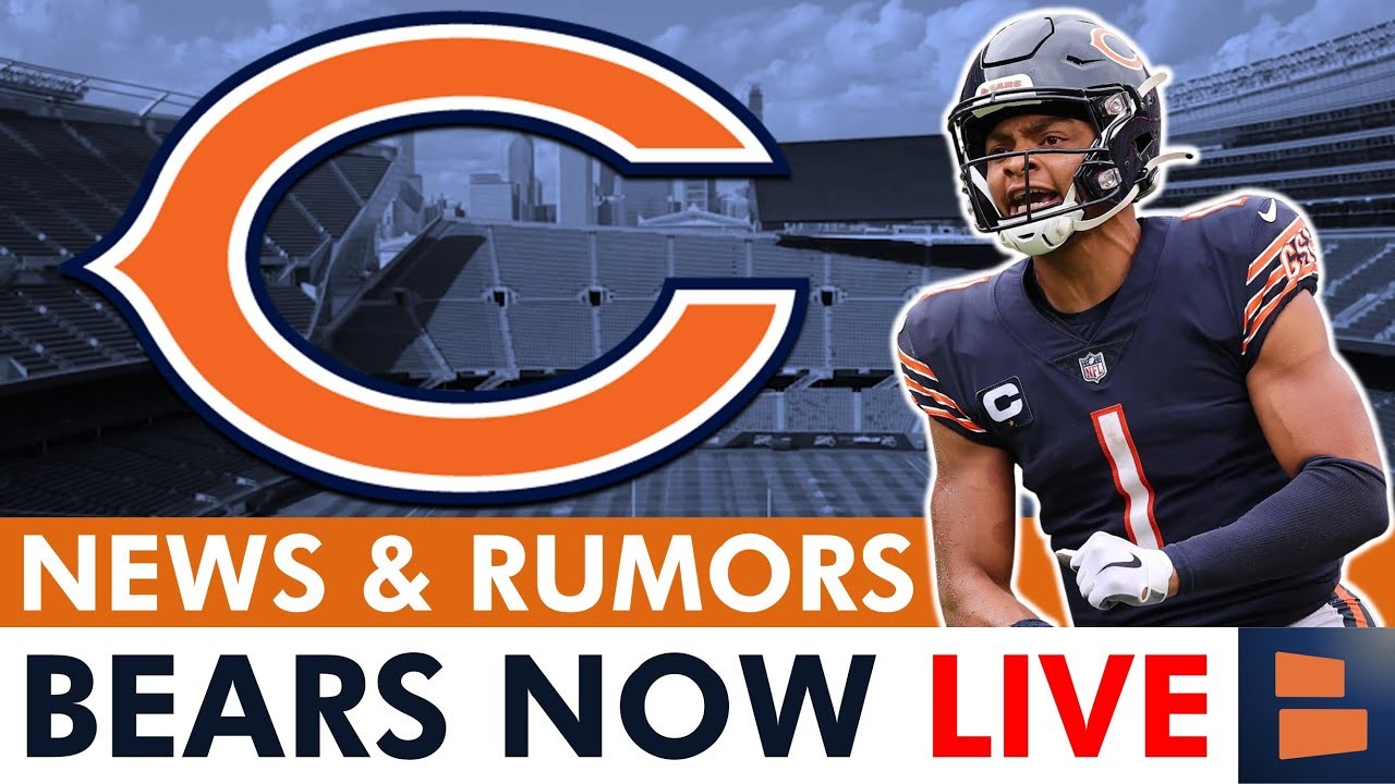 LIVE: Chicago Bears Rumors, News, Justin Fields, NFL Schedule Predictions,  Free Agent Targets, Q&A