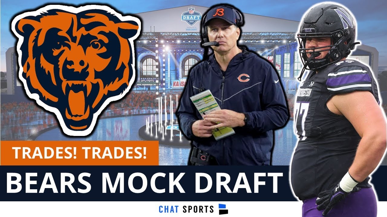 NFL Mock Draft 2023 FULL 7Round Chicago Bears Mock Draft With SEVERAL