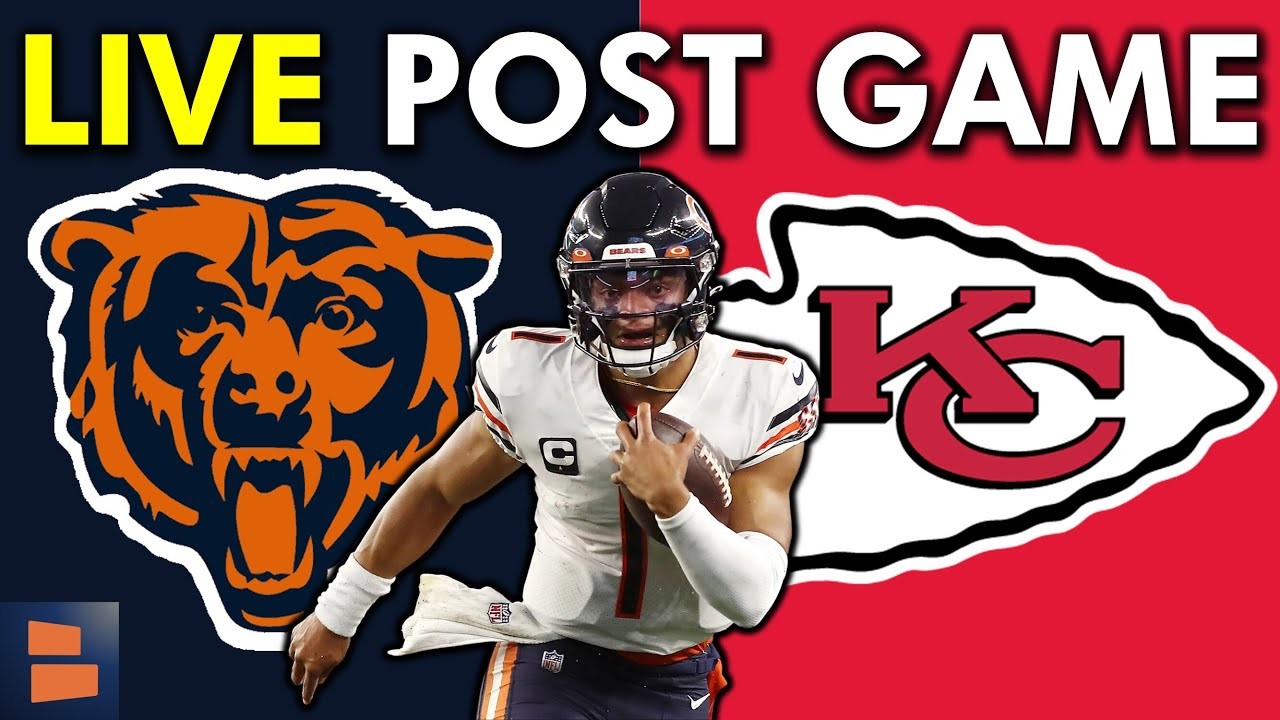 Bears vs. Chiefs Post Game Show LIVE: What's Next For Justin Fields, Matt  Eberflus?