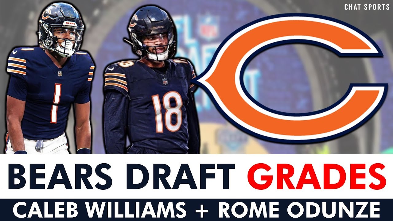 Chicago Bears Draft Grades For Round 1 Ft. Caleb Williams, Rome Odunze