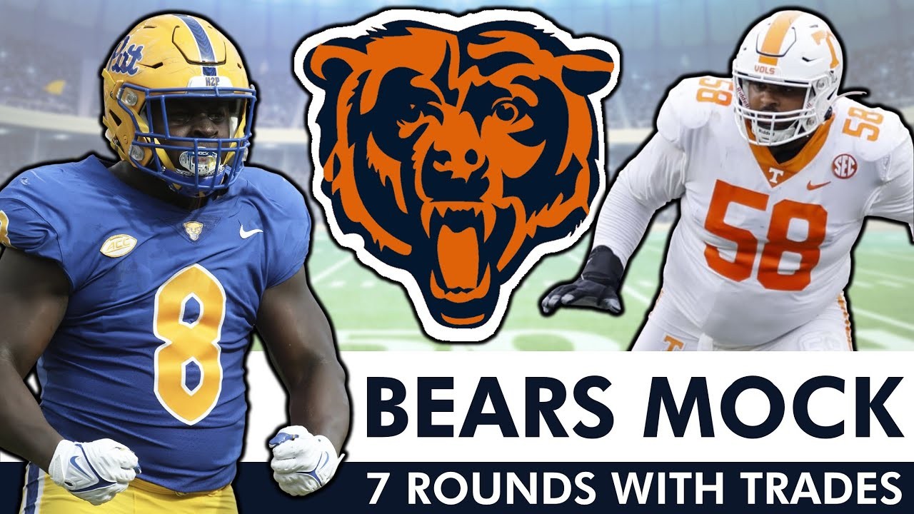 Chicago Bears Mock Draft With TRADES Ft. Calijah Kancey & Darnell Wright