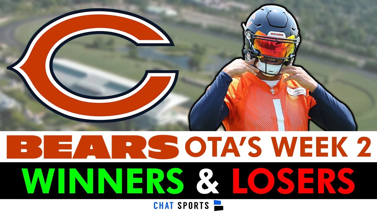 Latest Chicago Bears OTAs Winners & Losers Ft. Justin Fields & DJ Moore ...