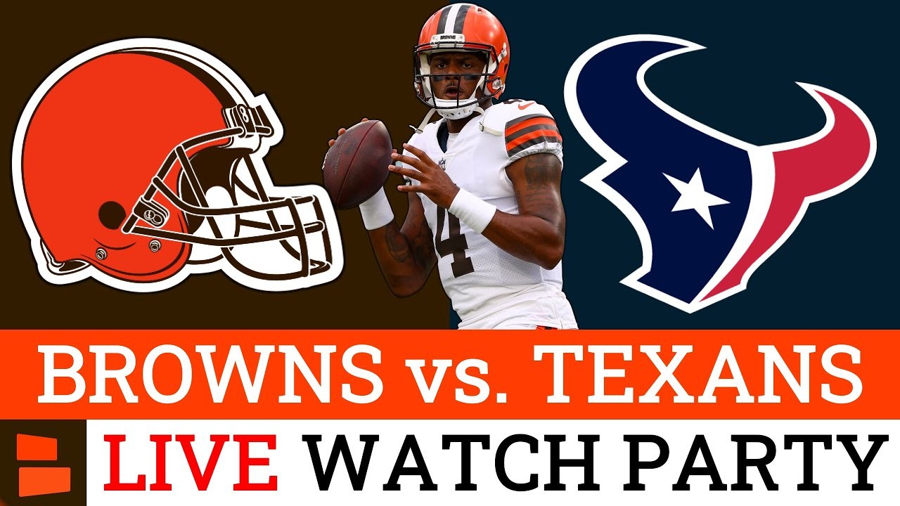 Browns vs. Texans LIVE Streaming Scoreboard, Deshaun Watson's Debut &  Highlights