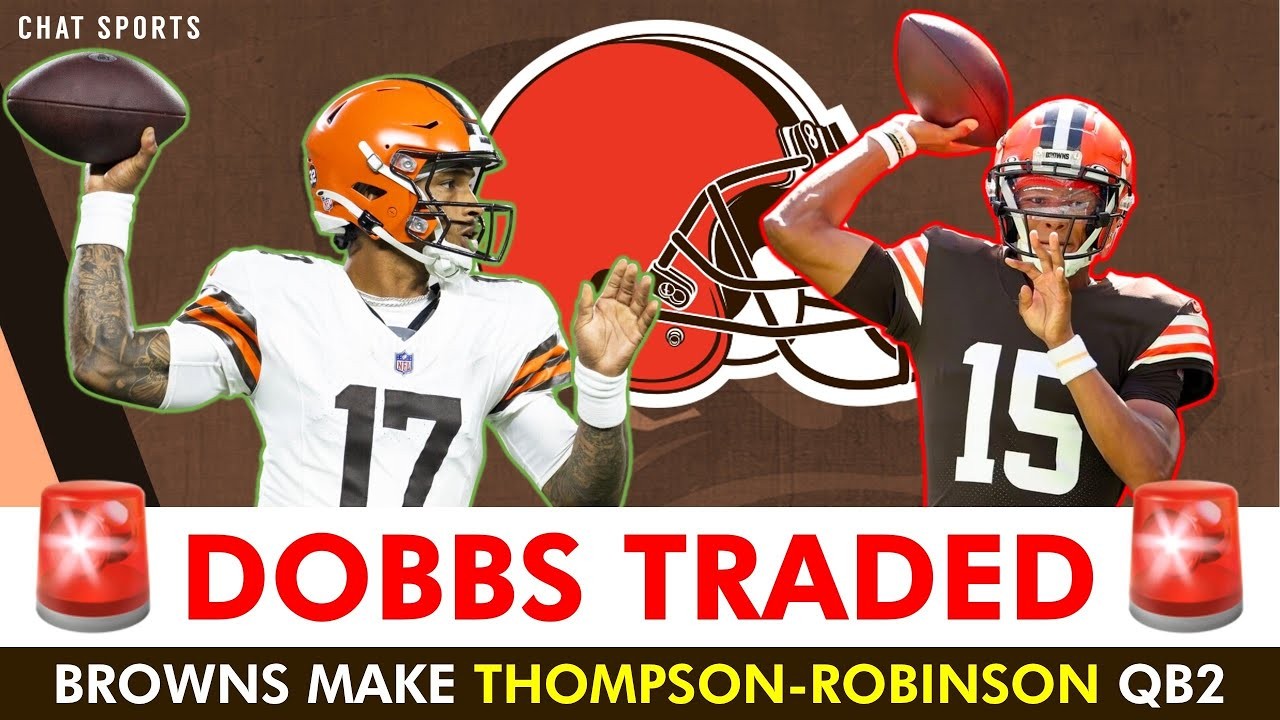 Browns trade Dobbs to Cardinals; Thompson-Robinson in line to be QB2 –  News-Herald