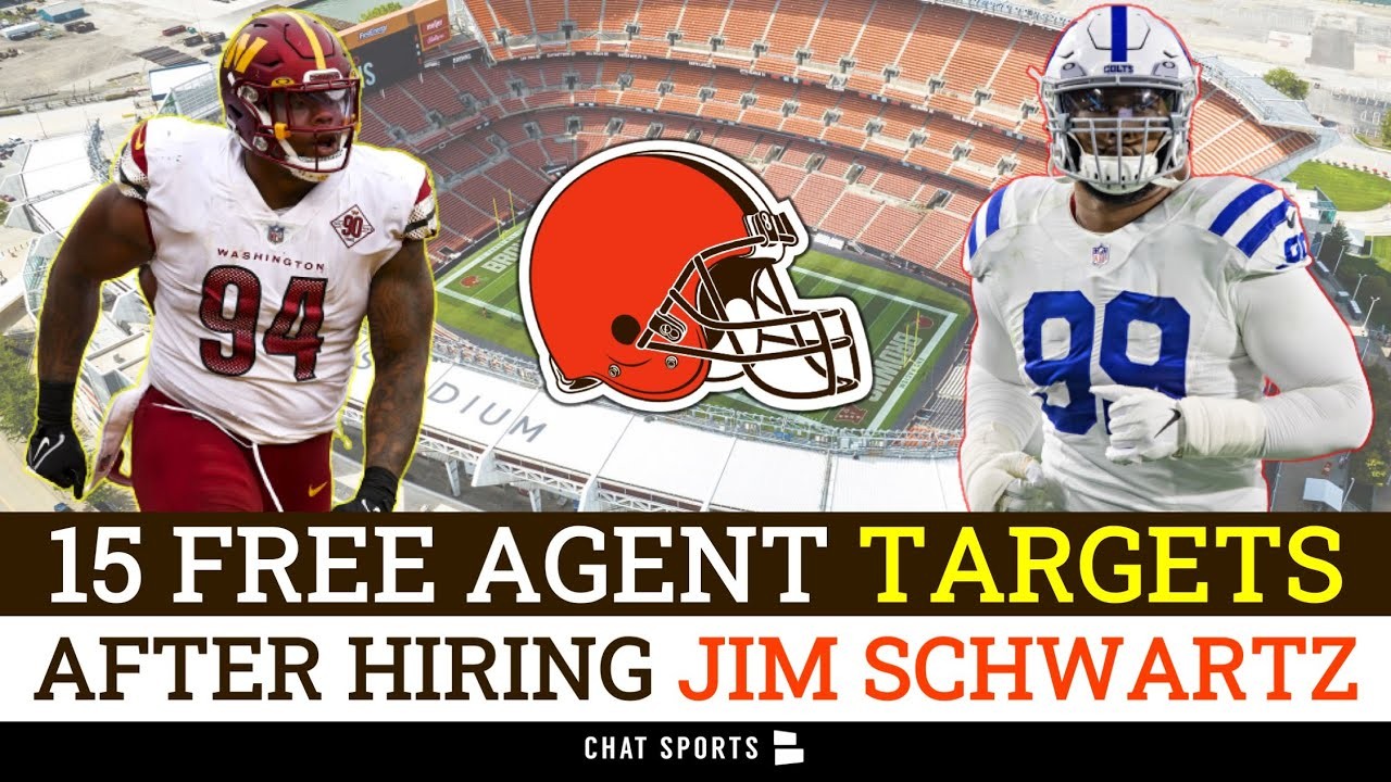 Cleveland Browns Free Agent Targets After Jim Schwartz Hire Ft. Daron