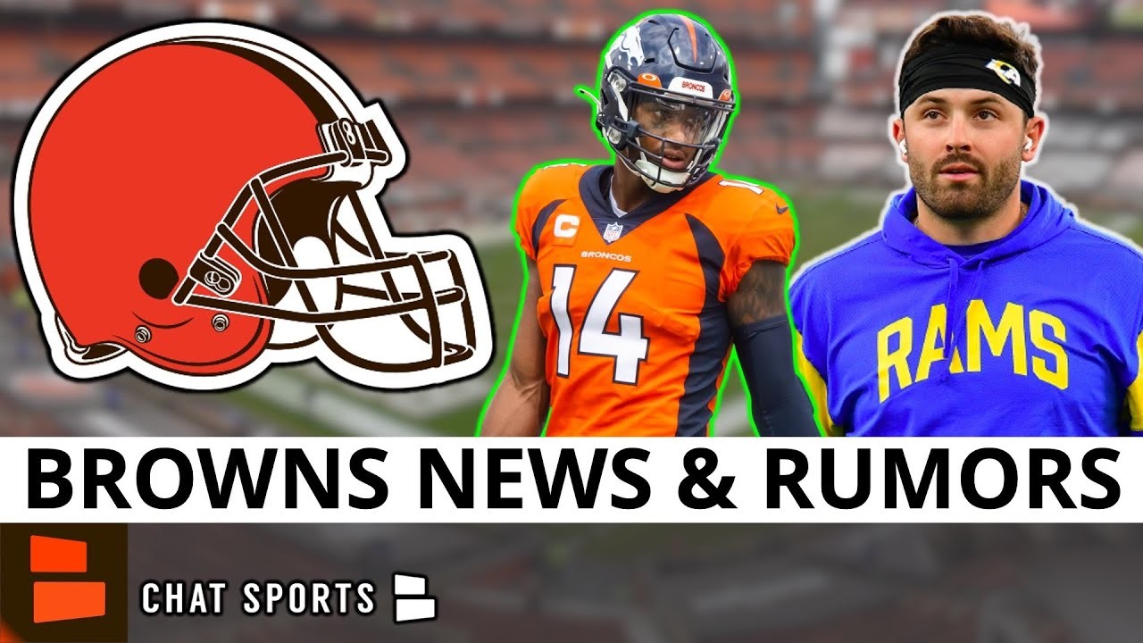 Browns Rumors: Courtland Sutton On Trade Block? Baker Back To AFC