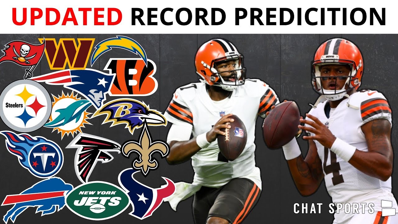 UPDATED Cleveland Browns 2022 Schedule & Record Prediction With Jacoby