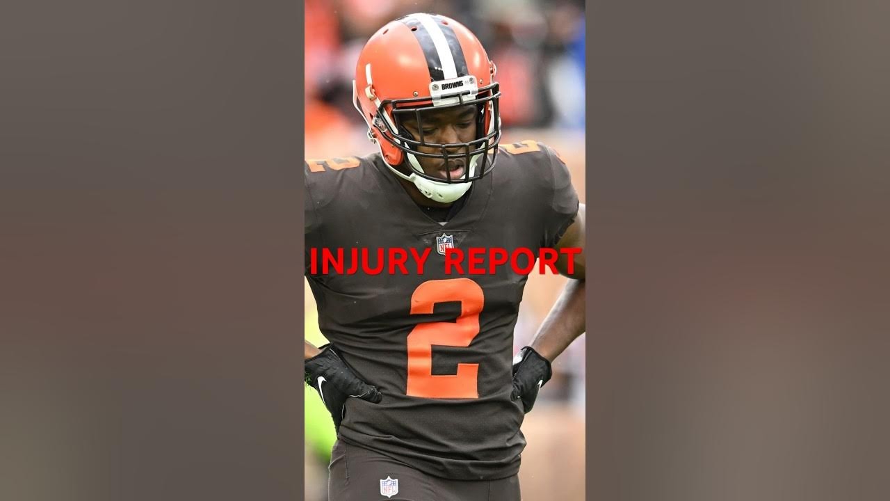 Steelers vs. Browns Injury Report — Week 2