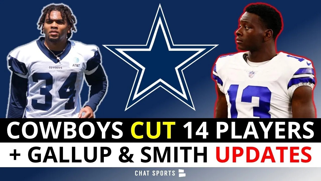 BREAKING Cowboys Cut Carlos Watkins & 13 Players + Tyler Smith