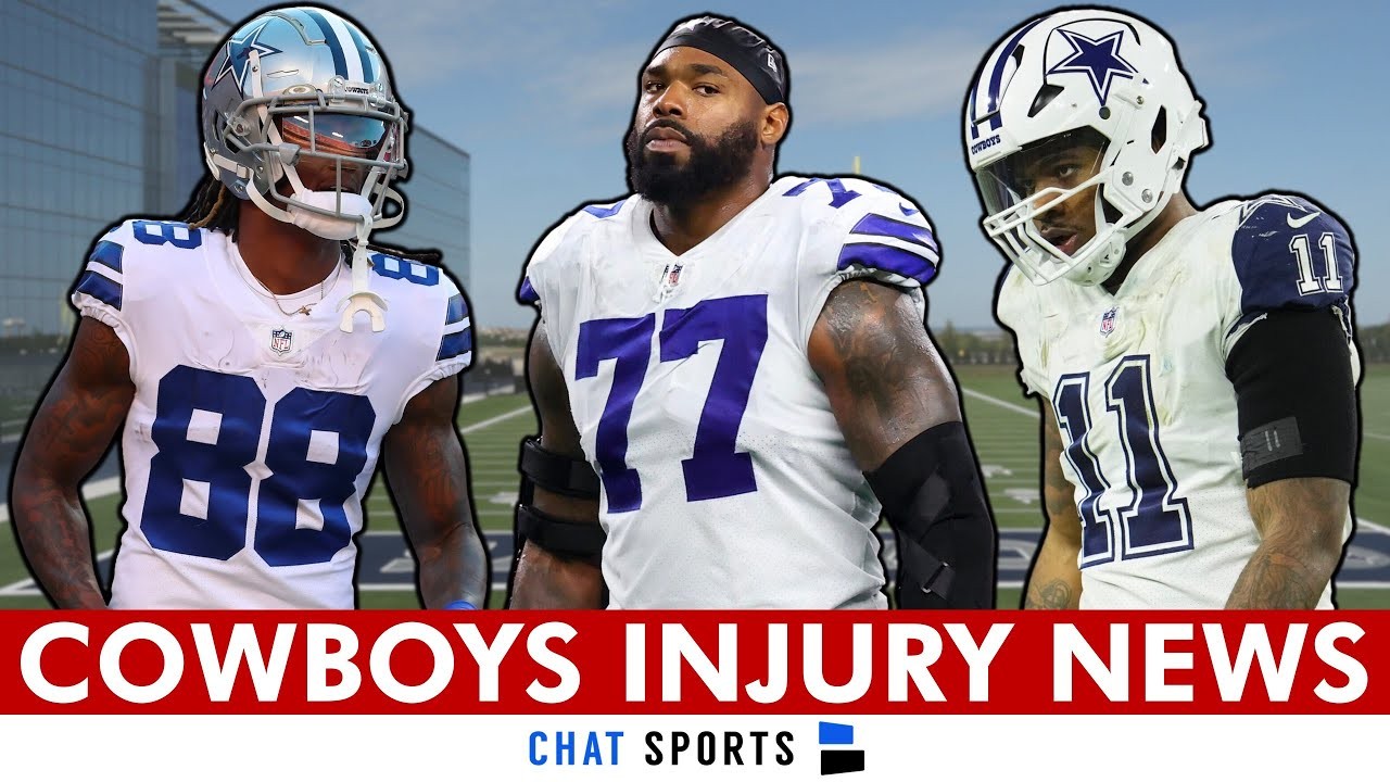 HUGE Cowboys Injury News On Tyron Smith, CeeDee Lamb, Zack Martin ...