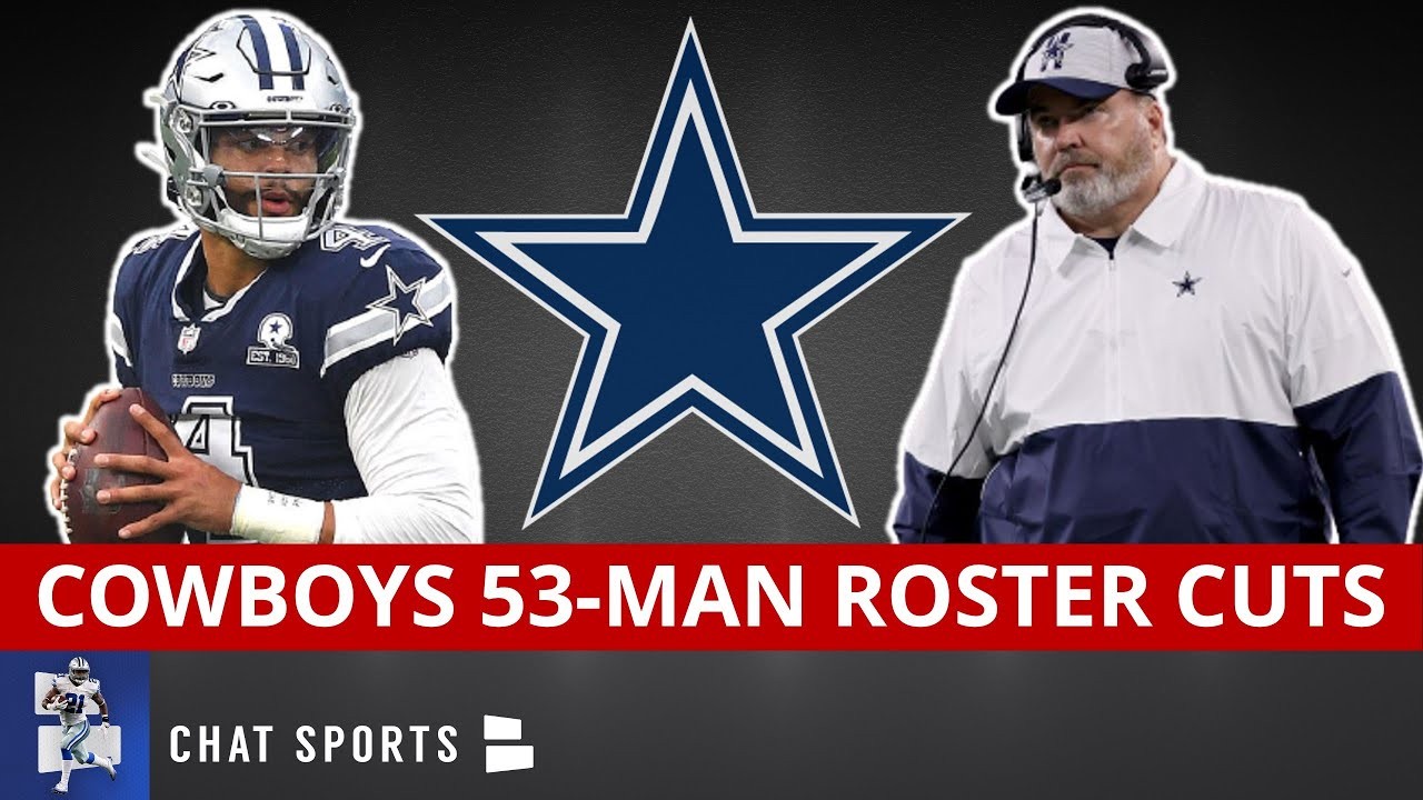 Dallas Cowboys Roster Initial 53Man Roster Cuts For 2021 Ft. Darian