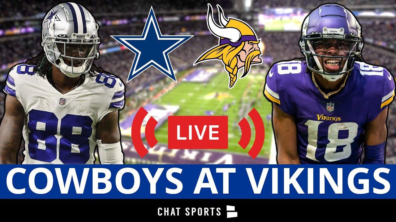 Cowboys vs. Vikings Live Streaming Scoreboard, Play-By-Play, Highlights &  Stats
