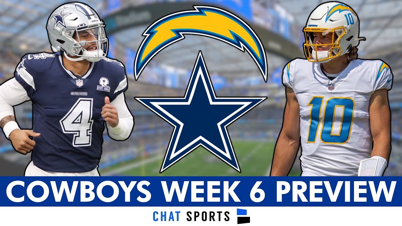 Cowboys vs. Chargers Week 6 Preview Score Prediction & Keys To Victory