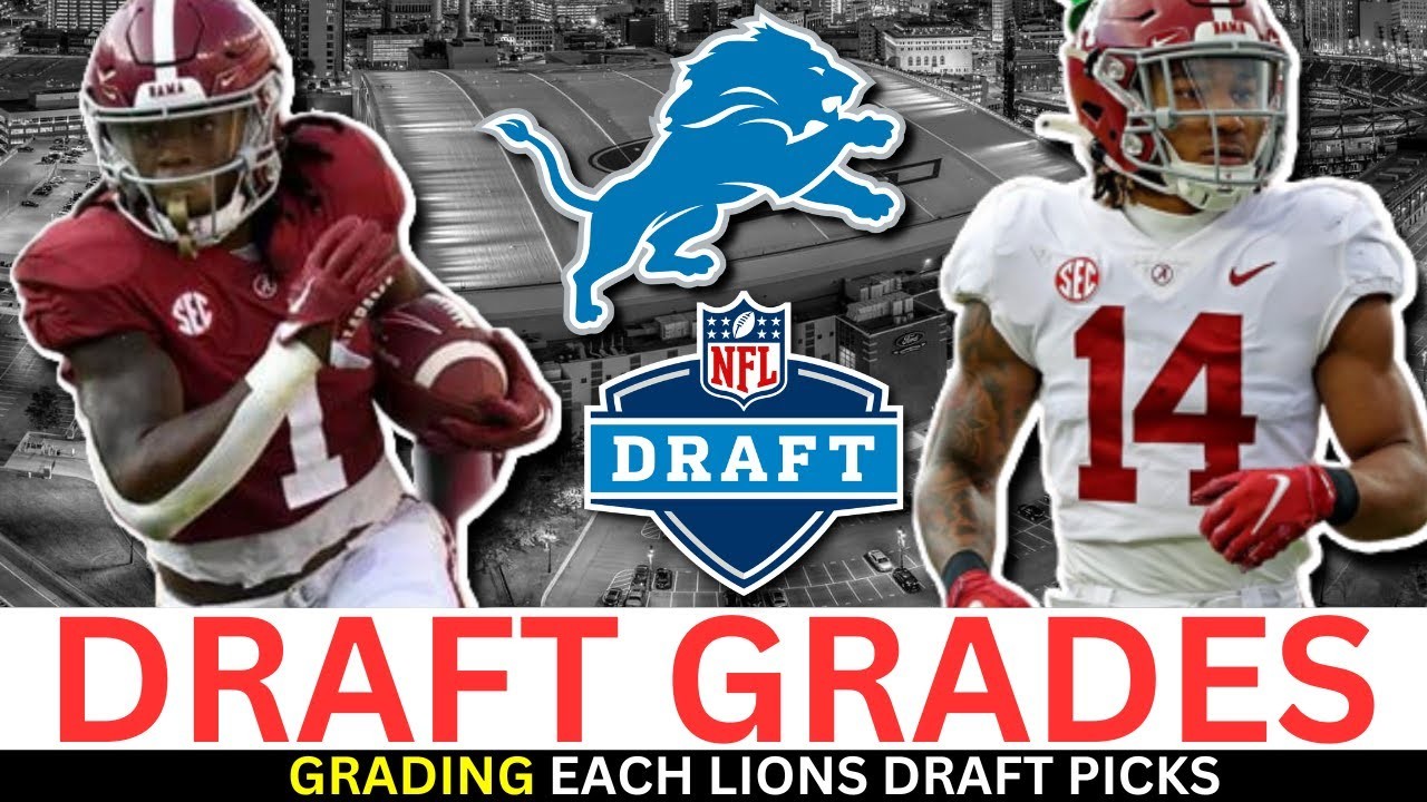 Lions Draft Grades: All 7 Rounds From 2023 NFL Draft Ft. Jahmyr Gibbs, Jack  Campbell, & Brian Branch