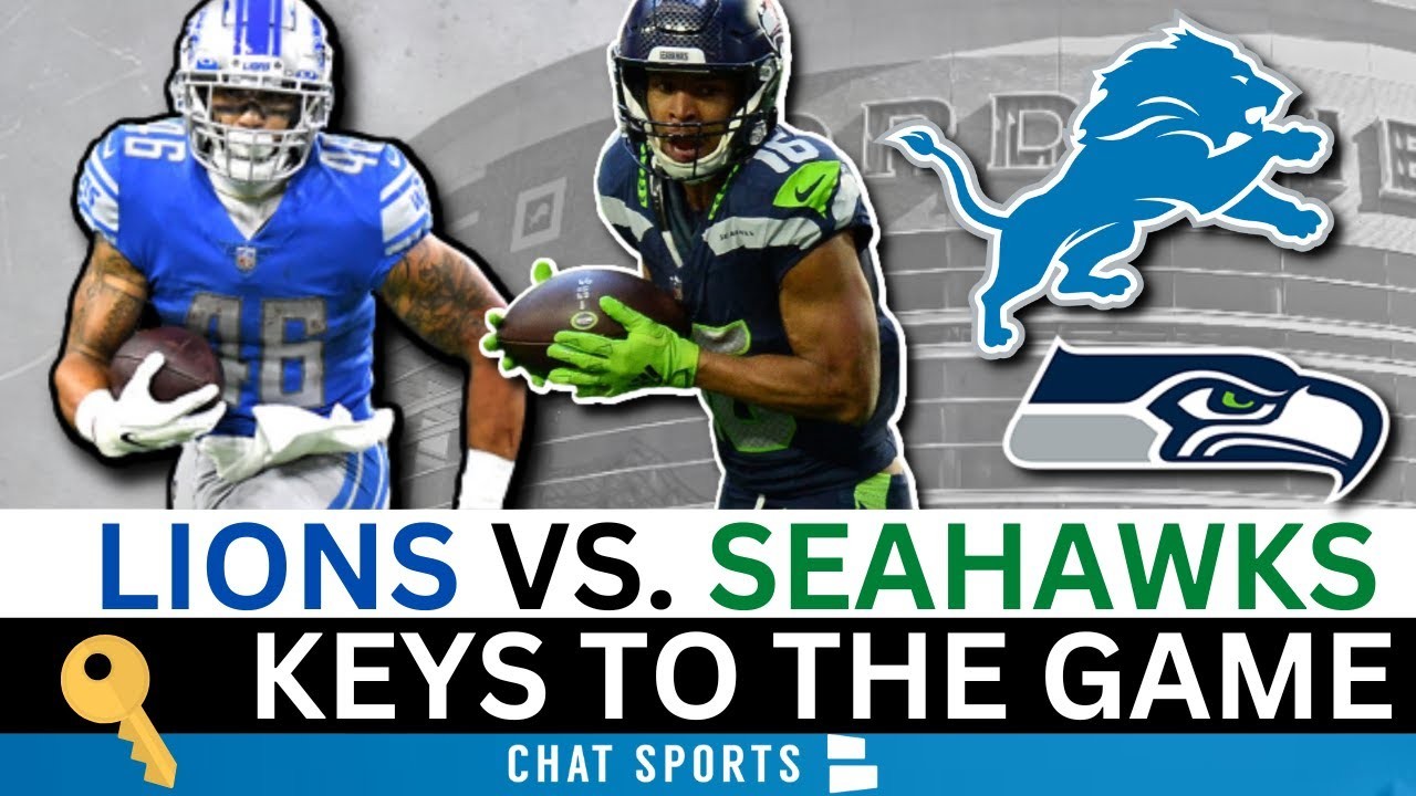 Lions vs. Seahawks Preview Prediction, Keys To The Game, Jamaal