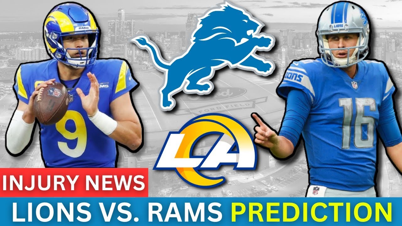 Lions vs. Rams Preview Prediction, Keys To The Game, Jahamyr Gibbs