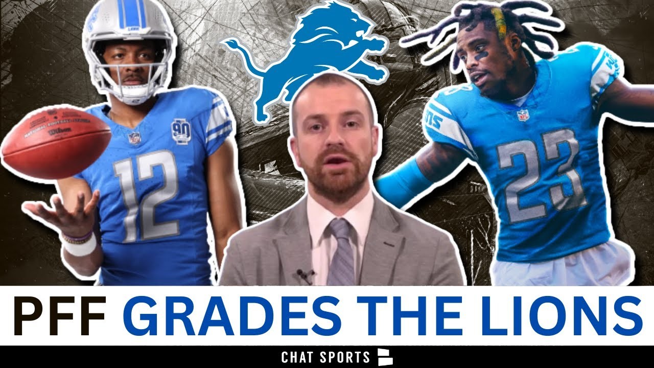 Detroit Lions News: PFF Grades Offseason Ft. Hendon Hooker, Jahmyr ...