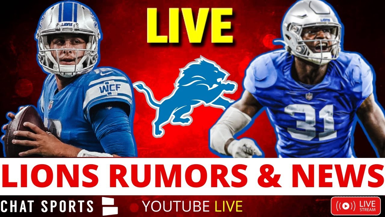 Detroit Lions News & Rumors: 2023 NFL Draft Targets, NFL Free Agency News &  Rumors + Brad Holmes