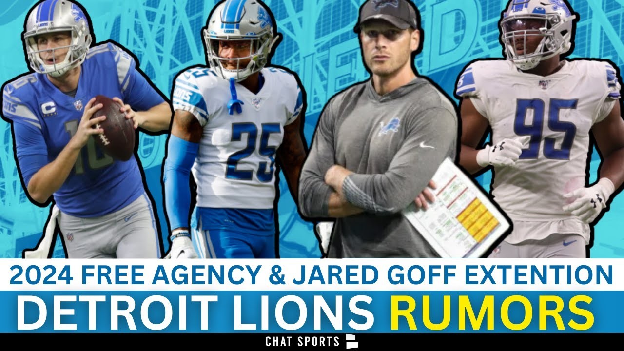 Detroit Lions Rumors Jared Goff Contract Extension, Ben Johnson