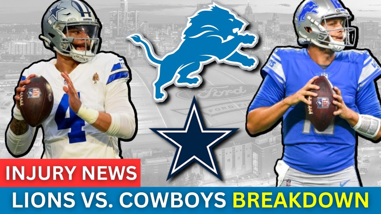 Lions vs. Cowboys Preview Prediction, Keys To The Game, Jahamyr Gibbs