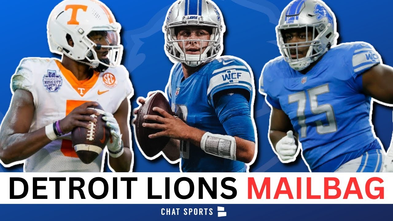 Lions TOP 3 Offense Hendon Hooker Future Lions QB? Is Levi