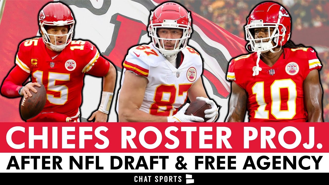 Kansas City Chiefs 53Man Roster Projection After 2023 NFL Draft & NFL