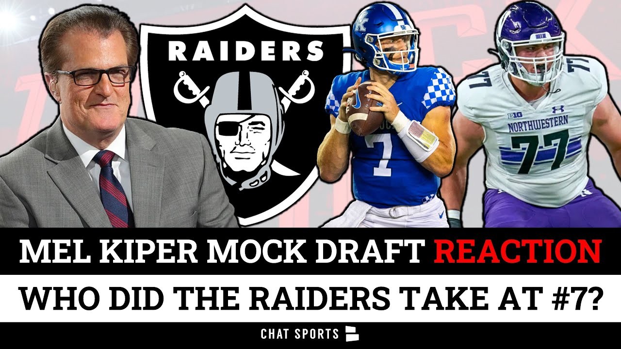 Mel Kiper Jr. 2023 NFL Mock Draft Reaction For The Las Vegas Raiders Pick