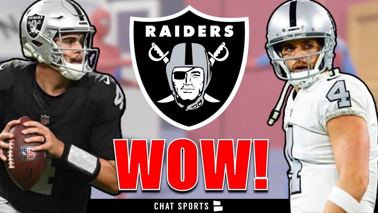 Raiders Rumors Aidan OConnell Is Just A Derek Carr Type QB According