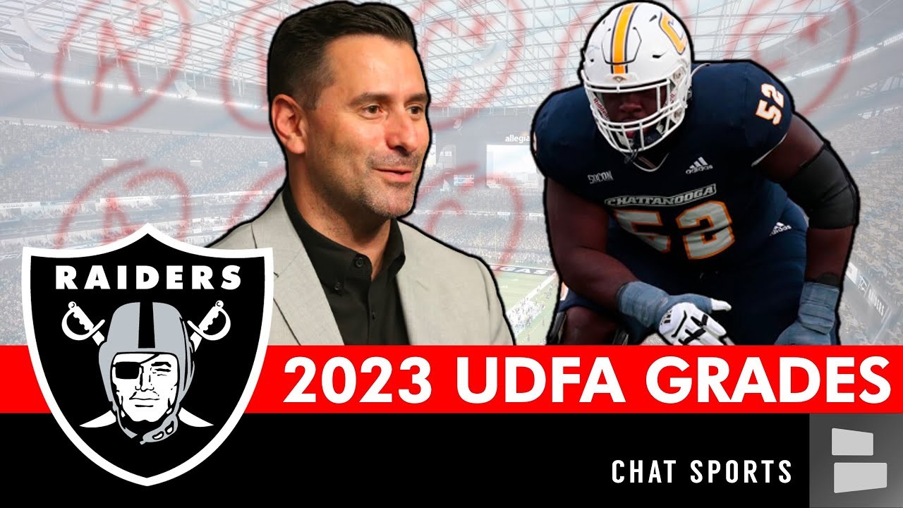 Raiders UDFA Grades: All UDFAs That Signed With Las Vegas After The 2023  NFL Draft Ft. Drake Thomas