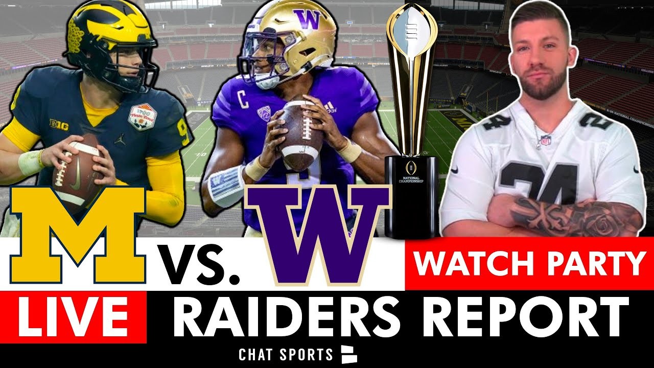 Michigan vs. Washington Live Stream, CFP National Championship FREE