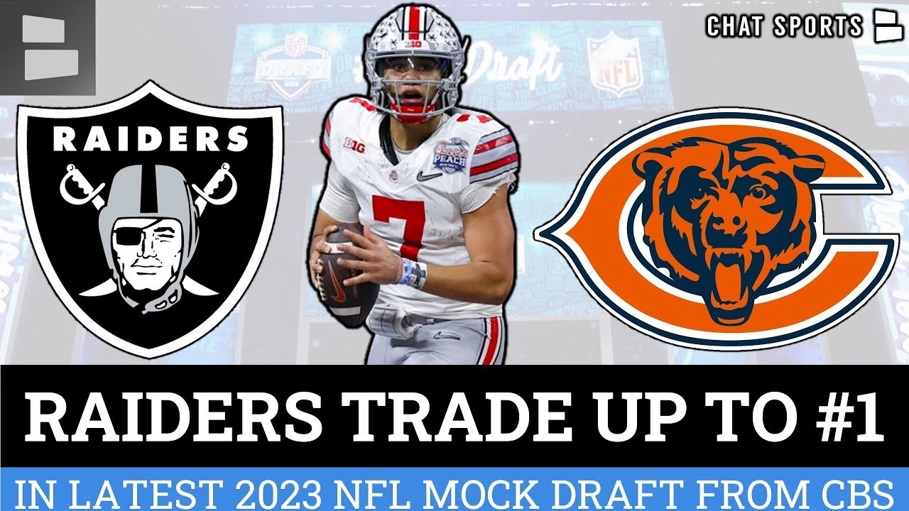 Raiders Trade Up With The Bears For The #1 Pick? 2023 NFL Mock