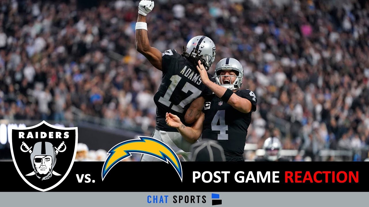 Raiders vs. Chargers - Week 13