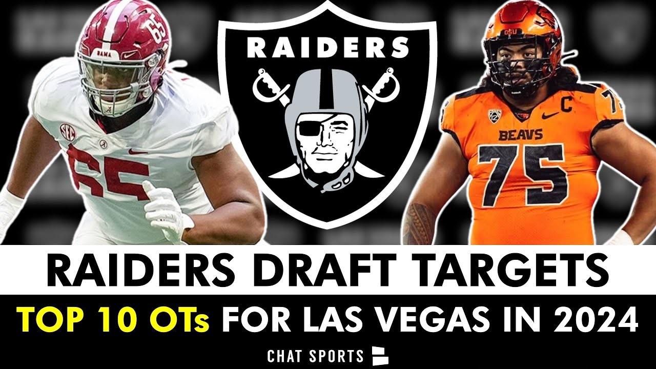 Taliese Fuaga & JC Latham Linked To Las Vegas! Raiders Draft Targets