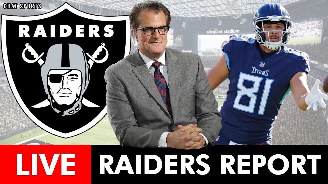 Raiders Rumors Live On Austin Hooper, Mel Kiper Mock Draft, NFL Free