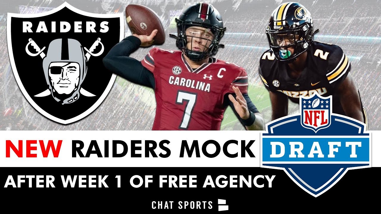 NEW Las Vegas Raiders Mock Draft After Week 1 Of NFL Free Agency