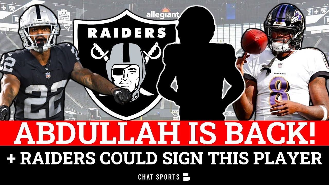 Raiders ReSign Ameer Abdullah + Raiders Rumors On Lamar Jackson & A