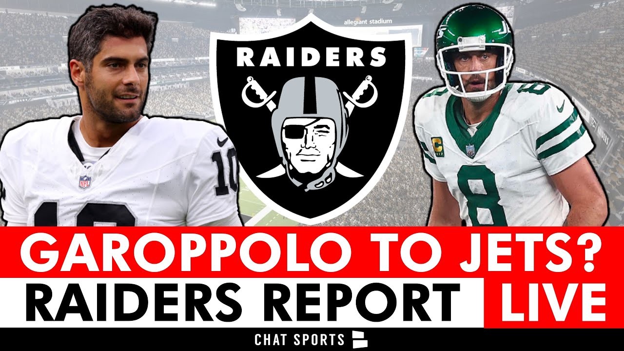 Raiders Report Live: Jimmy Garoppolo Trade Rumors, Aaron Rodgers