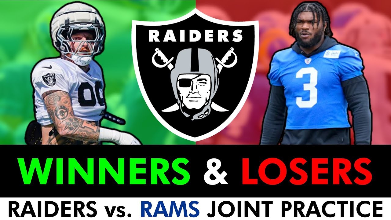 Raiders vs. Rams Joint Practice Winners & Losers
