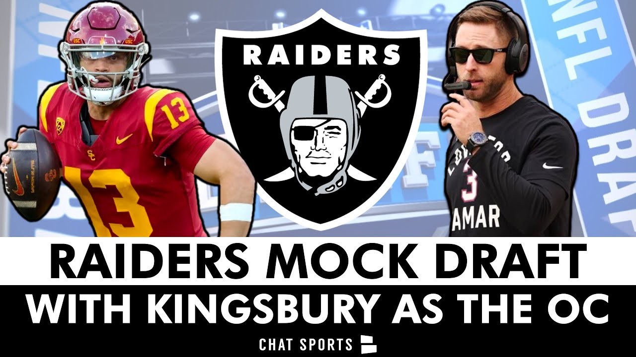 Las Vegas Raiders Mock Draft With Kliff Kingsbury As The Raiders OC