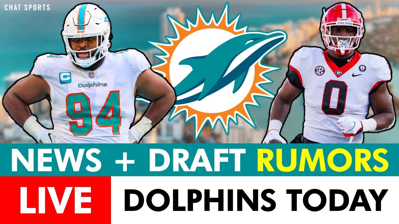 Dolphins Today LIVE: Christian Wilkins Extension? + ESPN's 7-Round Mock  Draft, 2 Mailbags