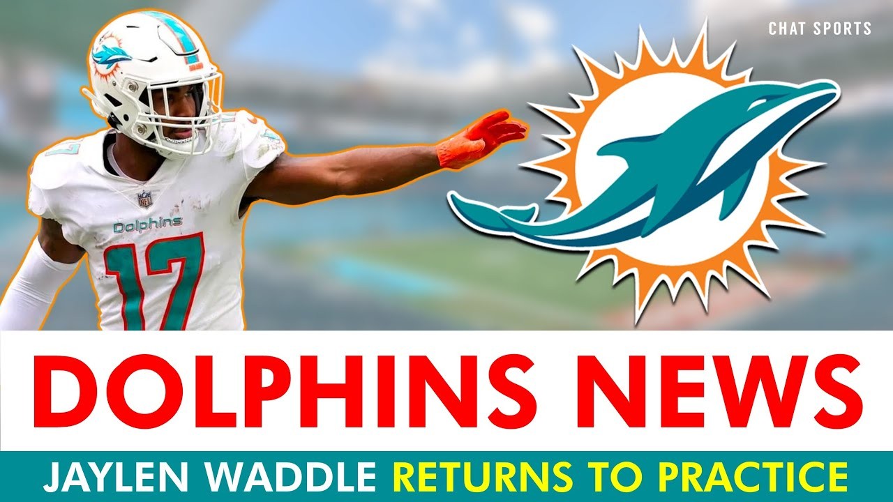 Miami Dolphins News  Jaylen Waddle Injury Update + Latest Mike McDaniel  Comments on Injuries 