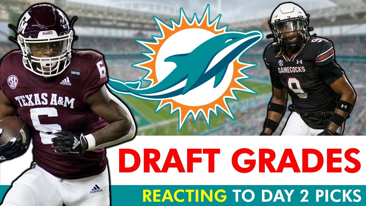 Dolphins Draft Grades For Day 2 On Devon Achane, Cam Smith + Day 3 Draft  Targets