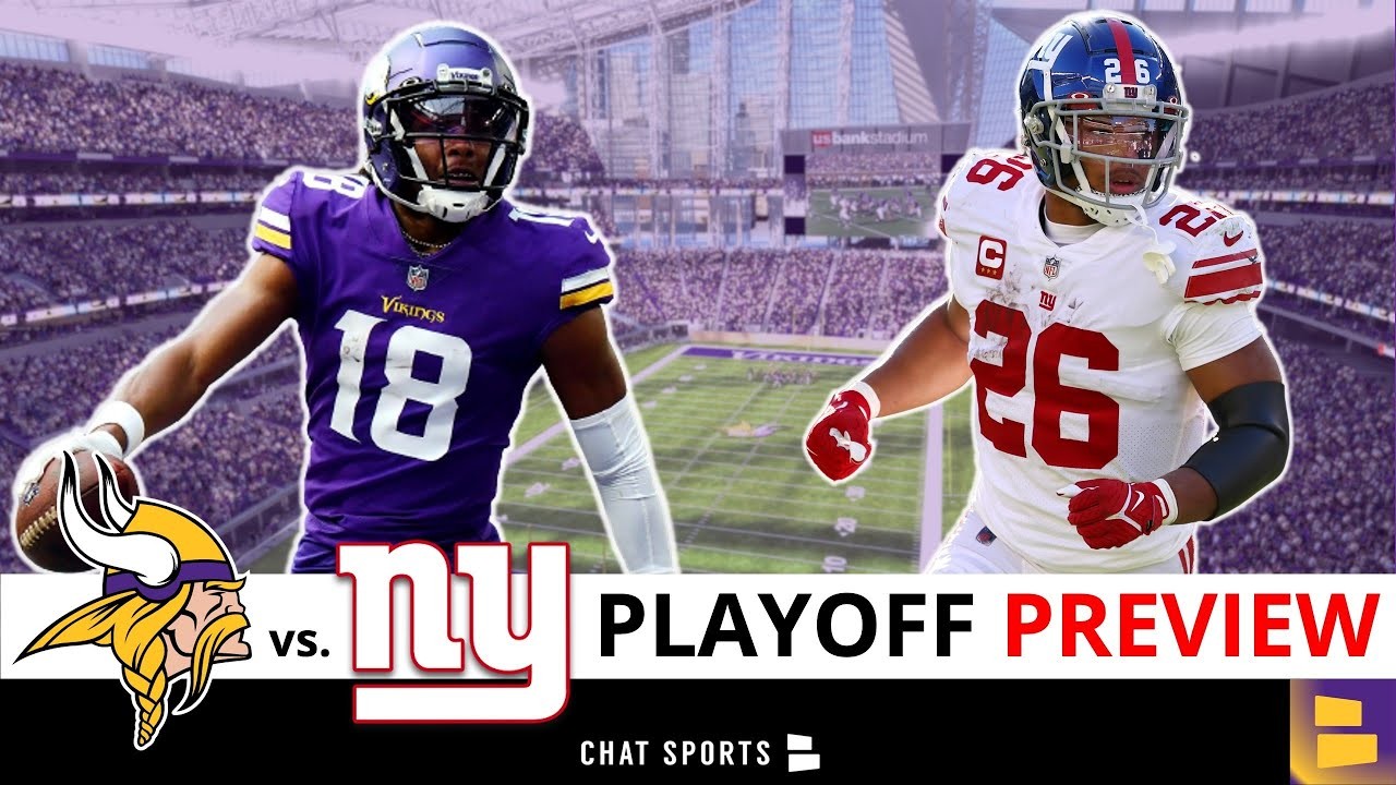 2023 NFL playoffs: Three reasons Giants will upset Vikings, including New  York DBs containing Justin Jefferson 