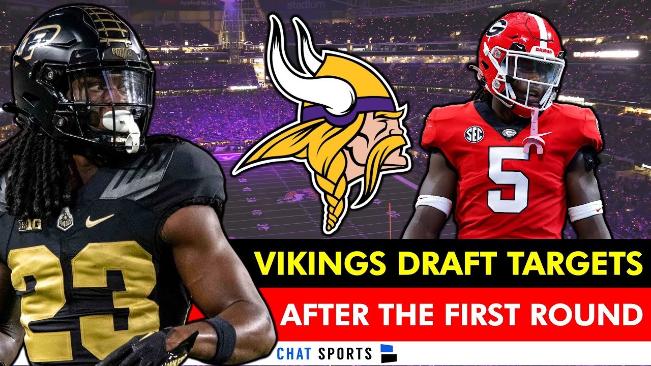 Minnesota Vikings Round 2 And 3 NFL Mock Draft & Top Day 2 Draft