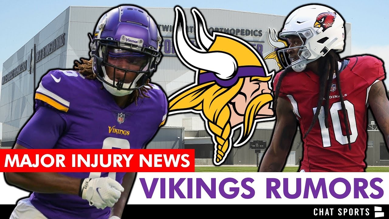 MAJOR Vikings Injury News On Lewis Cine + Trade For DeAndre Hopkins