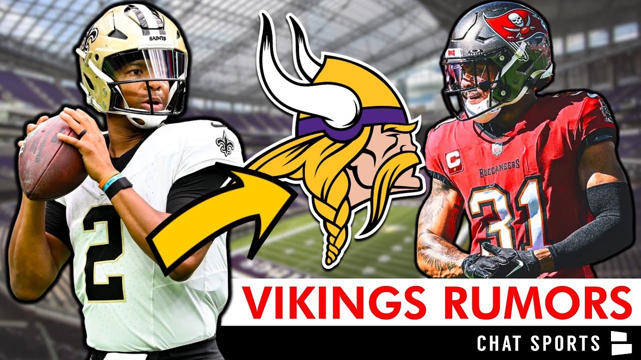 HOT Vikings Rumors On Jameis Winston, Antoine Winfield Jr & Kirk Cousins