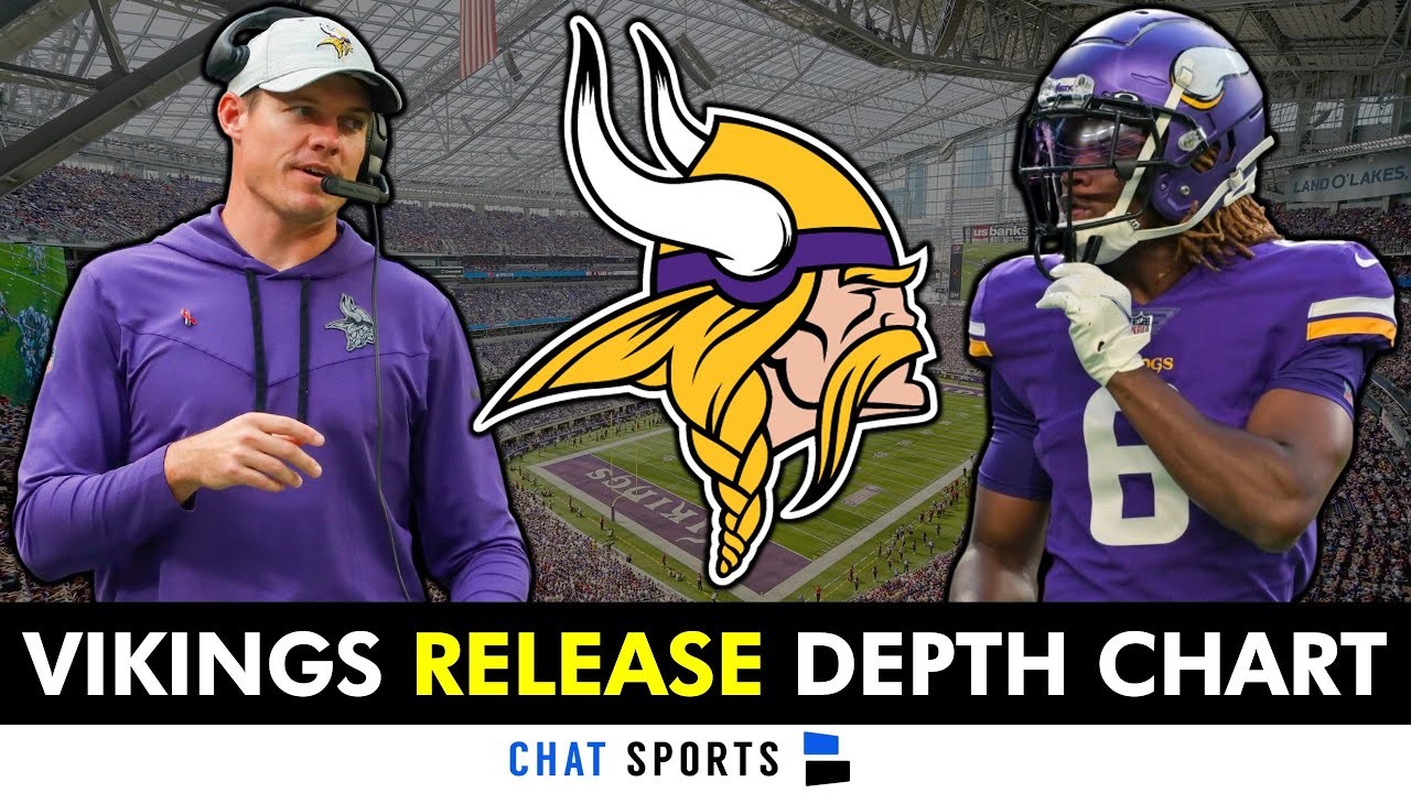 Minnesota Vikings Release 1st Depth Chart Ahead of Preseason Game